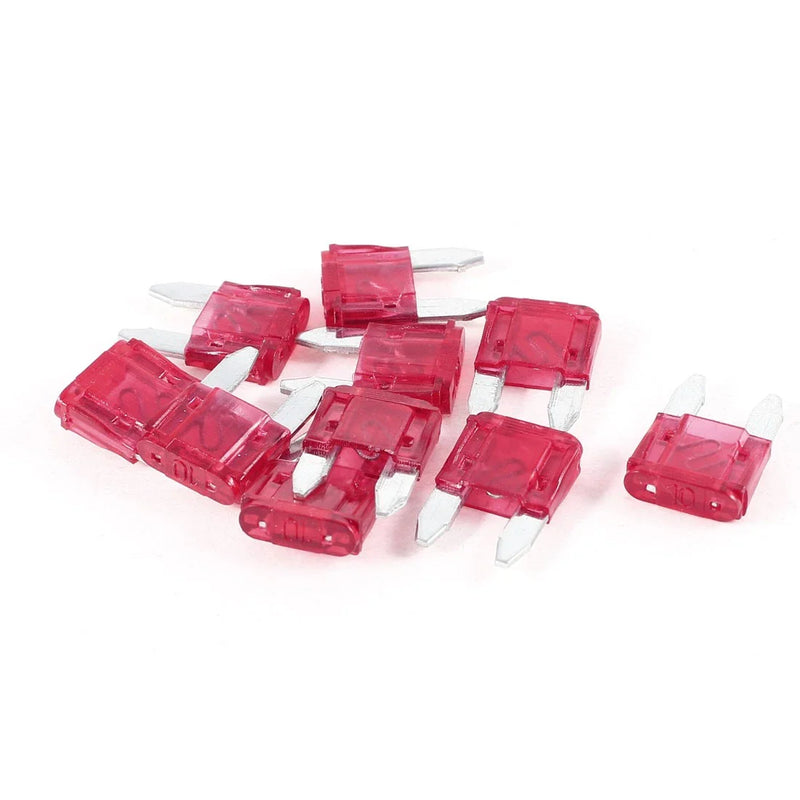 Car Auto Truck Motorcycle Caravan 10 x Mini Blade Fuse 10A