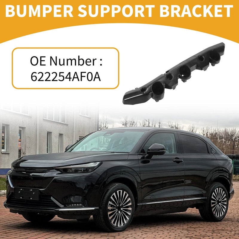 Nissan Sentra (2016-2019) 1 Pc Black ABS LH Front Bumper Support Bracket