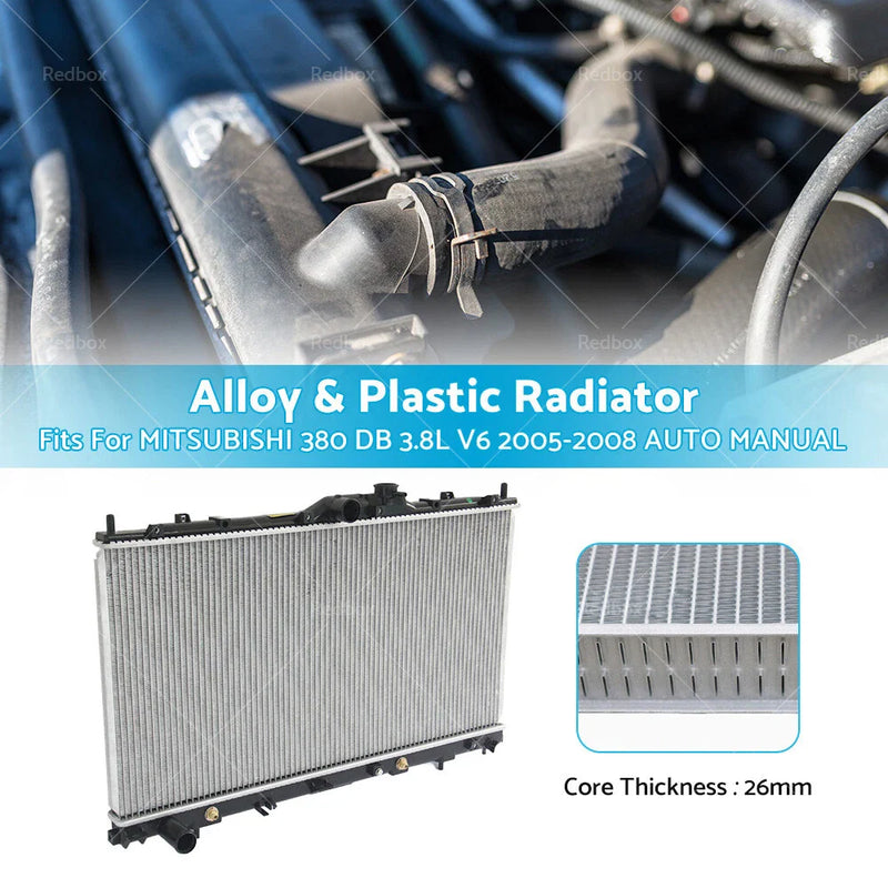 MITSUBISHI 380 DB 3.8L V6 Premium Radiator 26mm (2005-2008)
