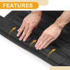 Dodge Ram 1500 2019-2024 Stripe Pattern TPE Cargo Liner Rear Trunk Mat