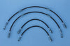 Toyota Supra MA70 MA71 Braided Brake Hose Set (4) (1986-1993)