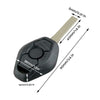 BMW 3 5 Series X3 X5 Remote Car Key w/ Chip ID46-7953
