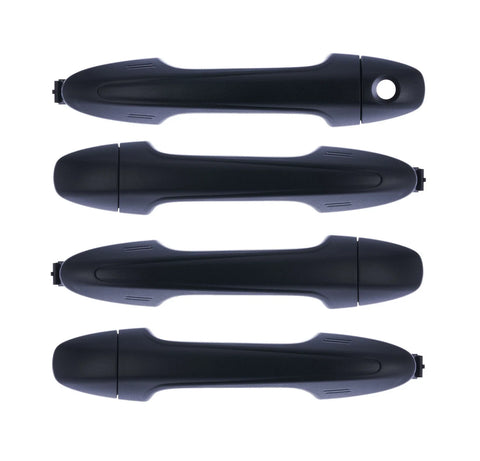 Toyota Hilux / RAV4 Door Handle Outer Black Set 4 (2012–2020)
