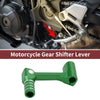 Bosuer Cheetah Green Folding Motorcycle Gear Shifter Lever