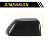 Ford F-250 F-350 F-450 Rearview Mirror Cover Cap Black Carbon Fiber (2008-2023)