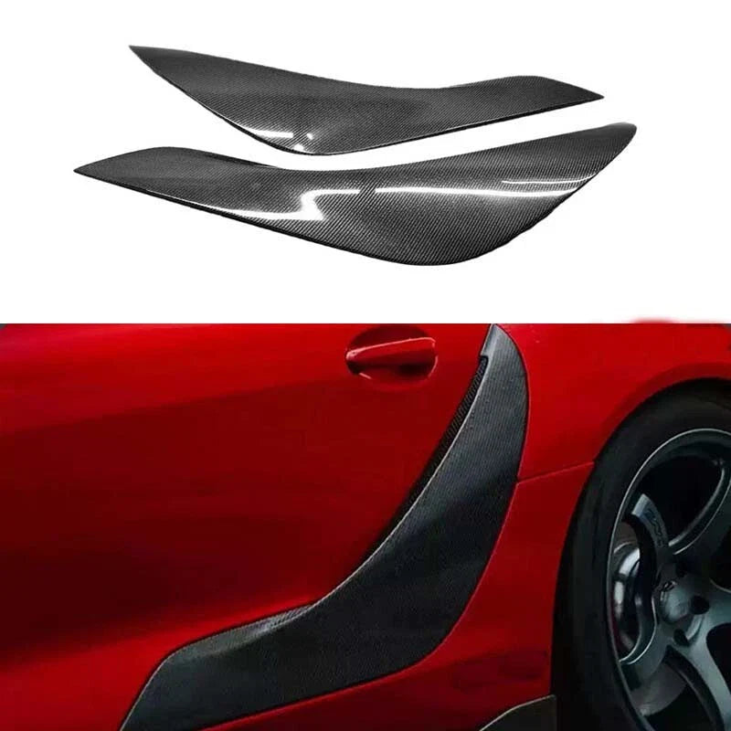 Toyota GR Supra A90 2019+ Real Carbon Fiber Side Door Vent Panel Cover