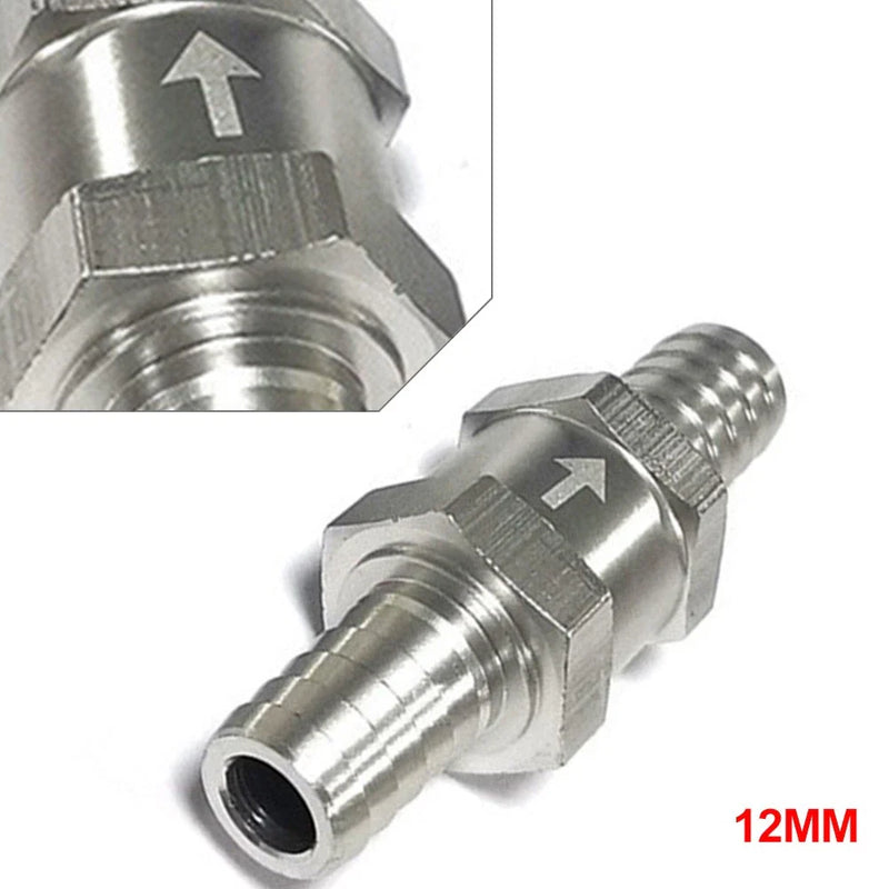 Gas Diesel Fuel Car 12MM One Way Check Valve Non Return