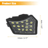 Jaguar XE XF LED Puddle Light Side Mirror Lamp (2015-2020)