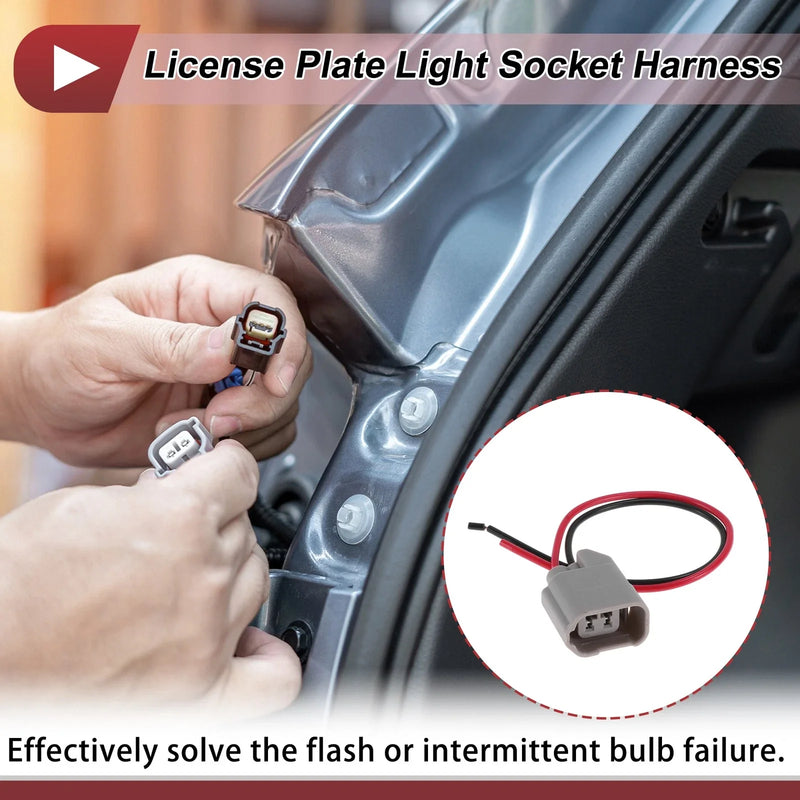 Ford F-150 License Plate Light Socket Wiring (2001-2014)