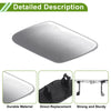Porsche Cayenne (2003-2010) Silver Tone Washer Nozzle Cover Cap