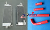 YAMAHA YZ400F YZF400 Aluminum Radiator & Hose (1998-2000)