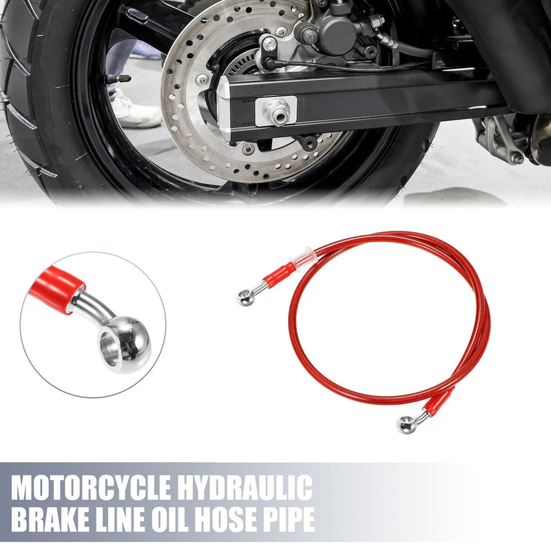 Make Model Brake Line / 100cm 39.37" / 10mm ID / 28° 0° / Motorcycle Hydraulic Hose