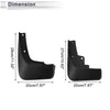 Mazda CX-4 Mud Flaps Splash Guards (2020-2023)