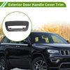 Jeep Grand Cherokee Black Exterior Door Handle Cover Trim