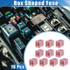 Pickup Trucks & Cars 10 Pcs Mini Box Shaped Fuse 30 Amps (Various Years)