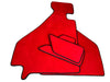 Ferrari F355 (1994-1999) - AutoWin Brand Red Alcantara Floor Mats