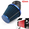 Blue Make & Model 42mm Air Intake Filter Cleaner
