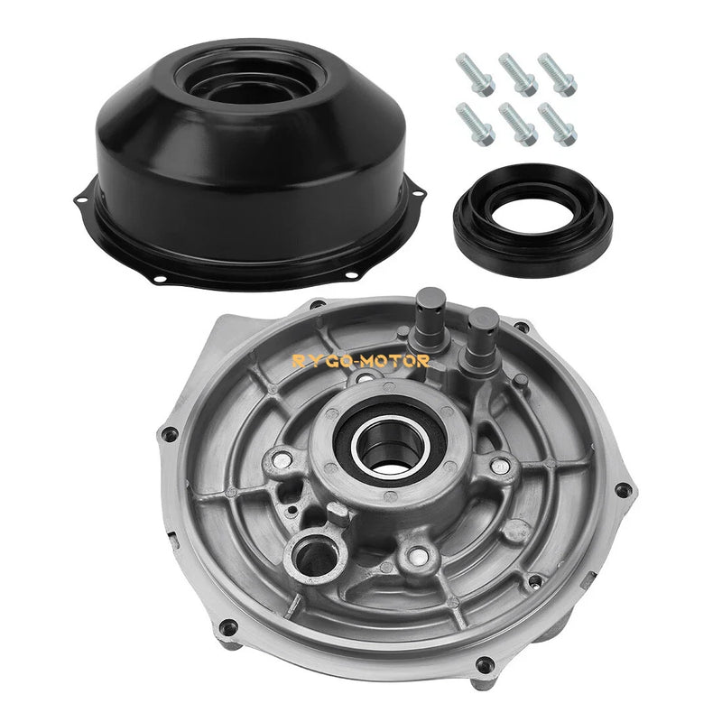 Honda Rancher 350 TRX350 Rear Brake Drum Hub Cover Shoes Kit (2000–2006)