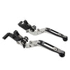 STREET TWIN THRUXTON / StreetCup CNC Silver Extendable Brake Clutch Levers