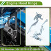 Toyota Venza Hood Hinges 1 Pair (2009-2017)