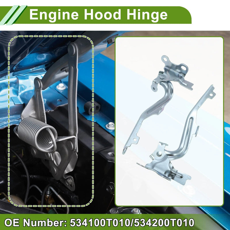 Toyota Venza Hood Hinges 1 Pair (2009-2017)
