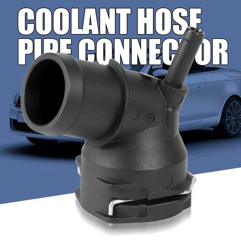 VW CC / Jetta / Passat / Tiguan Engine Coolant Pipe Hose Connector (2004–2017)