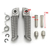 Yamaha YZF-R1 Silver Front Footrest Pegs (2002-2023)