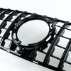 Mercedes Benz GLC-Class X253 Black GT Style Front Grille (2020-2023)