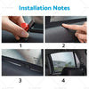 Audi Q5 FY Magnetic Mesh Sun Blind Shades (2017-2025)