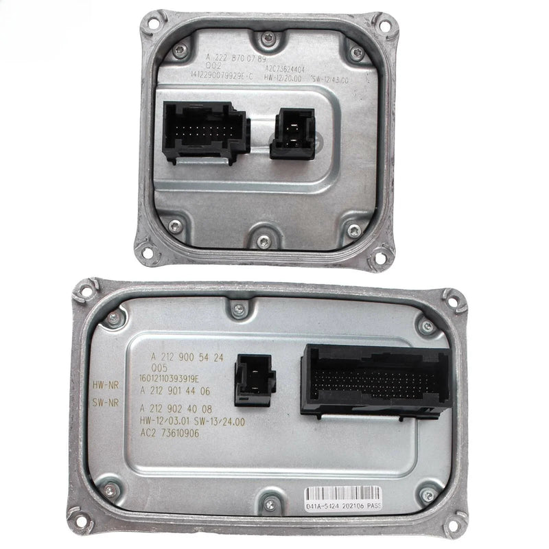 Mercedes-Benz W222 / W212 2 x LED Headlight Ballast (2013–2017)