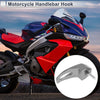 Motorcycle Rectangle Aluminum Hanging Hook & Hexagon Wrench 1 Set