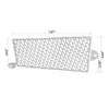 Harley Softail Fat Boy Radiator Grille Oil Cooler Guard Cover (2018-2024)