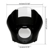 Harley Sportster Dyna Black & Clear Quarter Fairing Windshield Kit
