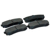 Toyota Prado 120 Series Rear Disc Rotors & Brake Pads Slotted Drilled (2002-2009)
