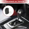 Honda HR-V 2023-2024 Black Beige Faux Leather Car Gear Shift Knob Cover
