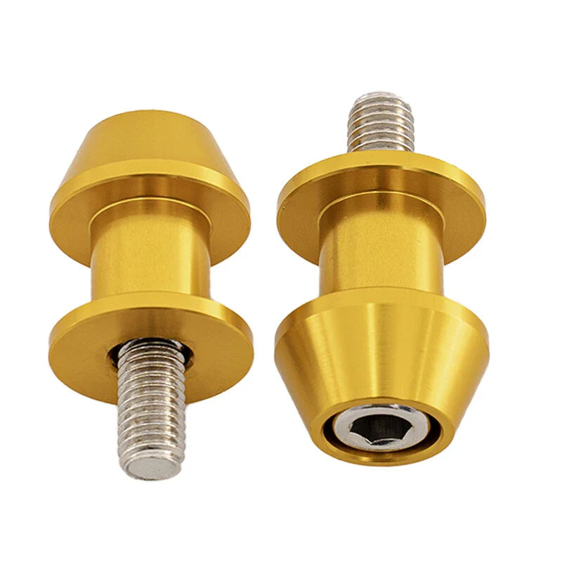 Kawasaki Ninja 250 300 400 650 Gold Swingarm Spools (2013-2023)