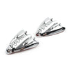 Harley Street Glide Chrome Inner Fairing Mirror Block Off Covers (06-13)