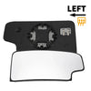 Chevrolet Silverado 2500 3500 HD Heated Left Side Mirror Glass Replacement