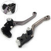 Suzuki DRZ400S / SM / E CNC Grey Pivot Clutch Brake Levers (2000-2022)