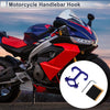Make Model Aluminum Motorcycle Hanging Hook / 1 Set / Blue Hexagon Wrench Gasket
