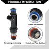 Chevrolet Trailblazer 4.2L Black 1 Pc Fuel Injector (2002-2005)