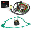 Yamaha Bear Tracker 250 YFM250X Stator & Gasket & Stater Relay (2001–2004)