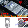 Range Rover L405 Middle Console Button Switch Sticker Silver (2013–2017)