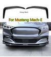 Ford Mustang Mach-E 2 x Glossy Black Foglight Trim Eyebrow Cover (2021–2024)