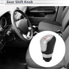 Ford Focus MK2 (2005-2011) - Plastic Red Silver Black 5 Speed Shift Knob