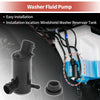Honda Fit Windshield Washer Pump w/ Grommet (2007-2014)