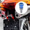 Motorcycle Bolts Screws 4pcs Universal Motorcycle License Plate Frame