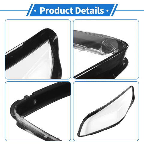 Chevrolet Malibu 1 Pc Front Right Headlight Lens Cover (2013 - 2015)