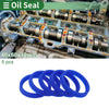 Oil Seal / 45x53x8mm / Seal Ring Rotary Shaft Seal TPU 5 Pcs