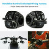 Harley Dyna Vrod Handlebar Control Switches + Wiring Harness (2006-2017)